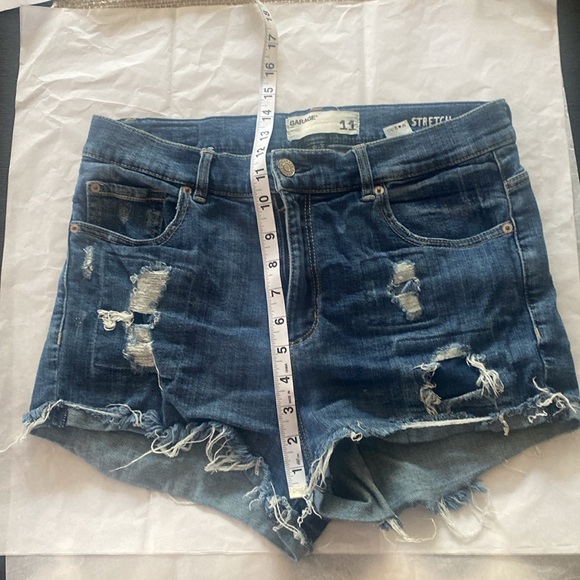 Garage stretch retro high waist shorts - Picture 6 of 7